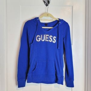 Guess blue hoodie